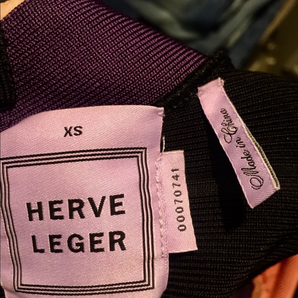 Herve Ledger crisscross dress color block - Picture 6 of 6